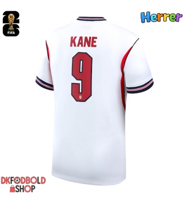 England Harry Kane #9 Hjemmebanetrøje VM 2026 Kort ærmer